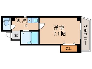 ボヌールＫの物件間取画像